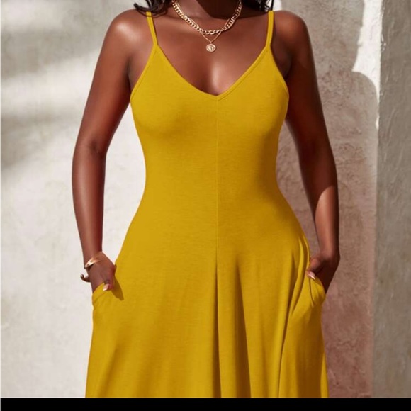 Boho Cami Pocket Maxi Dress - Picture 4 of 5